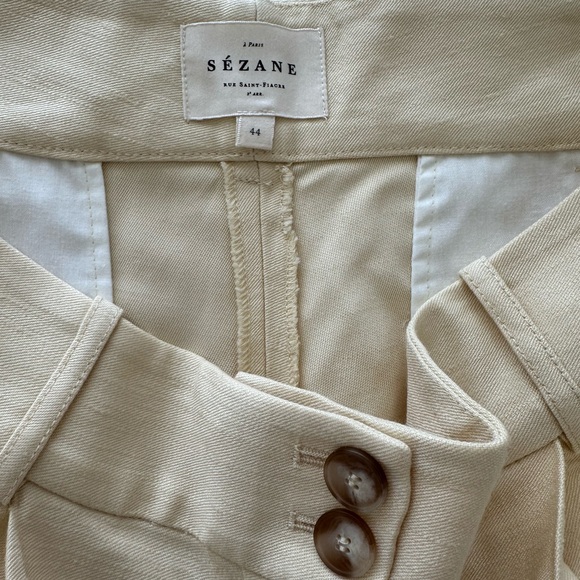 Sezane Cyprien Straight Pants - Picture 6 of 10